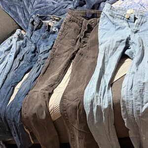 4 Assorted Denim Jeans Collection size 0
